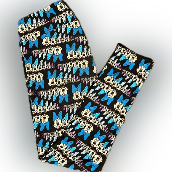 Lularoe Minnie Mouse Leggings - Picture 1 of 4